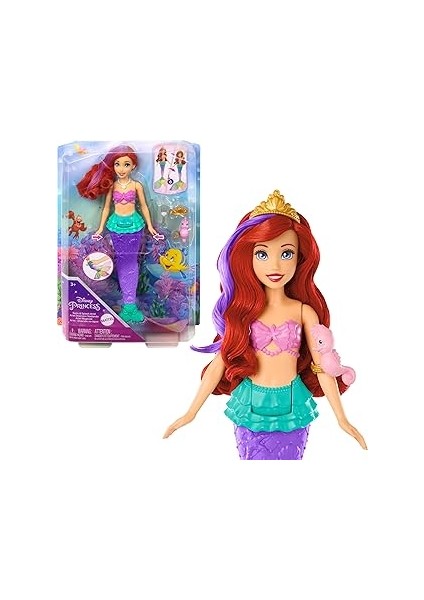 Prensesi Yüzen ve Renk Değiştiren Bebek Prensesi Oyuncakları, Yüzen Deni