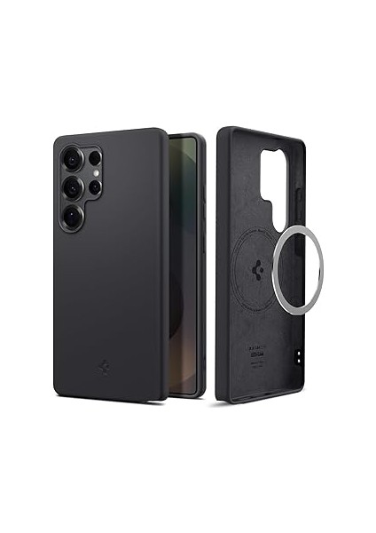 Spigen S25 ile Uyumlu Silikon Kılıf Silicone Hava Kanalı Teknolojisi Askeri Sınıf