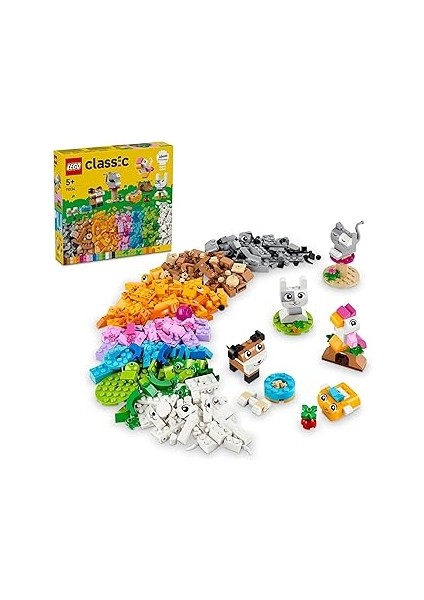 Yaratıcı Evcil Hayvanlar 11034 – 5 Yaş ve Üzeri Için Hayvan Figürleri Içeren Yaratıcı