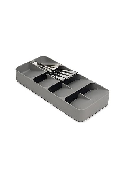 Joseph Joseph 85119 Drawerstore Kompakt Çatal Kaşık Düzenleyici, Gri