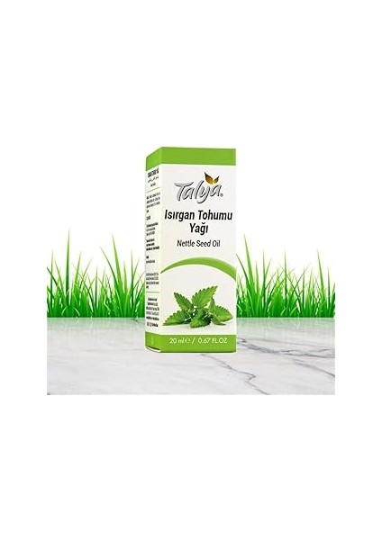 Talya Isırgan Tohum Yağı, Soğuk Sıkım, Yüzde Yüz Saf ve Doğal, 20 ml