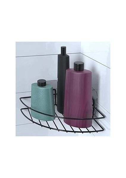 Köşe Rafı Organizer - Mutfak ve Banyo Için Çok Amaçlı, Kağıt Havlu, Şampuan, Deterjan ve Lif Depola