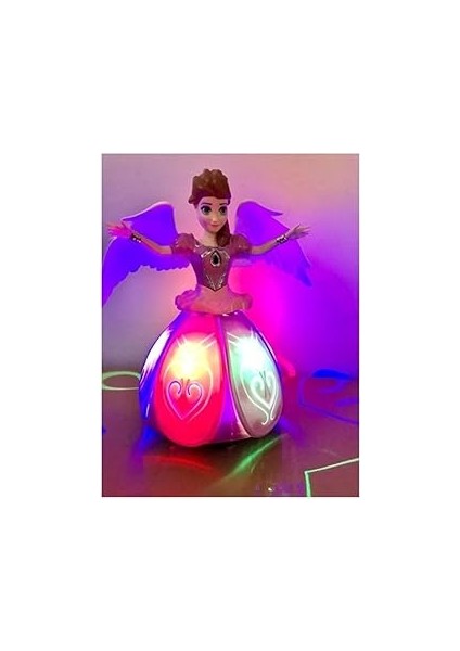 Kids Girl Pilli Müzikli Işıklı Dans Eden Bebek