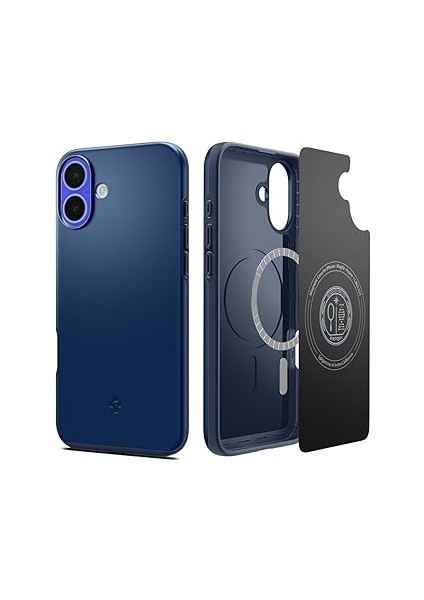 Spigen 16 ile Uyumlu Ince Kılıf Thin Hava Kanalı Teknolojisi Askeri Sınıf K