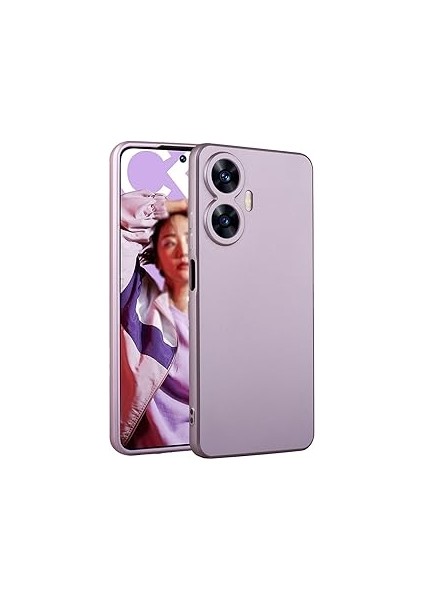 Zore ile Uyumlu C55 Kılıf Zore Premier Silikon Kapak Rose