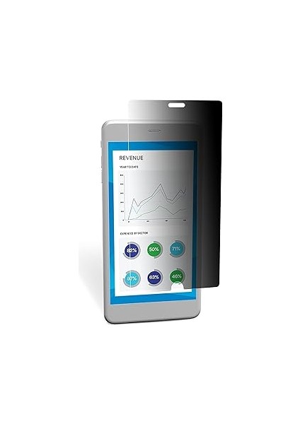 Gizlilik Sağlayan Ekran Koruması, 6 Plus/6s Plus/7 Plus/8 Plus, Siyah