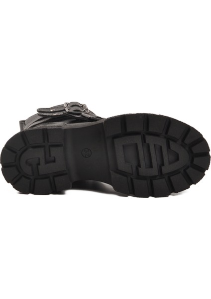 Siyah Içi Polarlı Kaymaz Kız Çocuk Bot Caneda F indirimleri