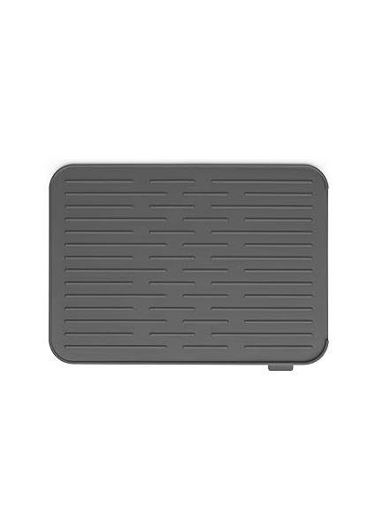 Brabantia Silikon Damlama Matı, Çelik, Koyu Gri, 43,8 x 32,5 x 0,9 cm