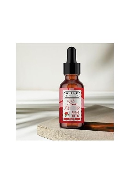 Gurme Sokağı Gül Aroması Yağı 20 ml