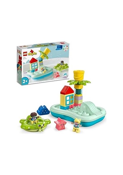 Duplo Kasabası Su Parkı 10989 – 2 Yaş ve Üzeri Küçük Çocuklar Için Etkileşimli ve Eğitici Oyun