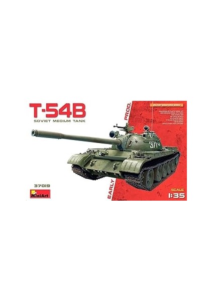 Miniart 37019 Montajlık Soviet Orta Tank T-54B Early Produktio, Oyun