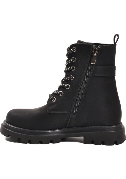 Siyah Içi Polarlı Kaymaz Kız Çocuk Bot Aleda F fırsatları