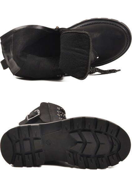 Siyah Içi Polarlı Kaymaz Kız Çocuk Bot Aleda F indirimleri