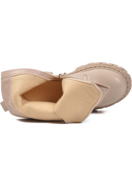 Bej Içi Polarlı Kaymaz Kız Çocuk Bot Caneda F fırsatları