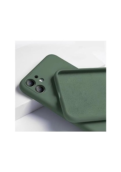 Ggm Aksesuar 11 ile Uyumlu Içi Kadife Dışı Mat Yapıya Sahip Lansman Silikon Kılıf Şok