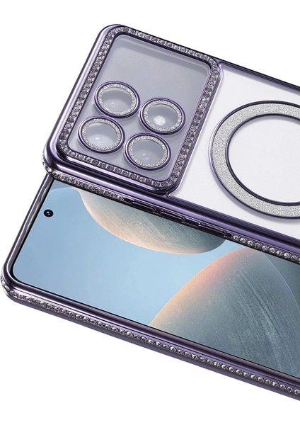 X6 Joke Simli Magneticsafe Kılıf - Derin Mor fiyatları