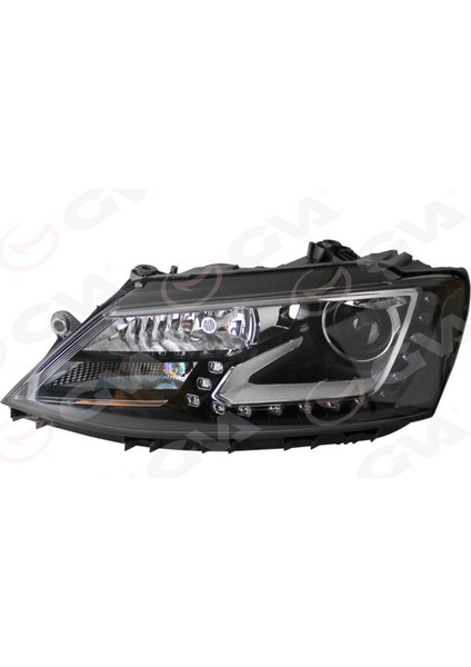 Mtxdpn Far Ledli Ds5 Ampullu Mercekli Motorlu Sol Jetta 15-17