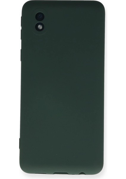 A01 Core Kılıf Nano Içi Kadife Silikon - Koyu Yeşil