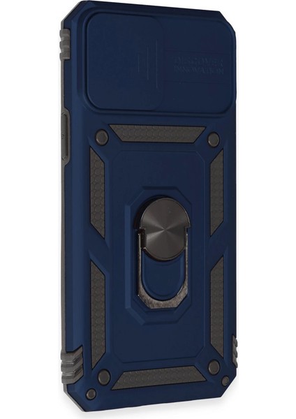 Iphone 12 Kılıf Pars Yüzüklü Silikon - Lacivert fiyatları