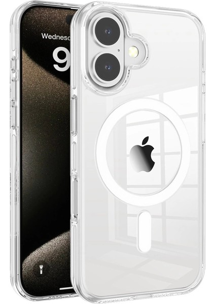 Joko Iphone 16 Gleam Pc Sert Kılıf - Şeffaf