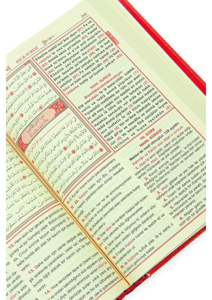 Üçlü Mealli Arapça Türkçe Okunuşlu Kuranı Kerim Orta Boy fiyatları