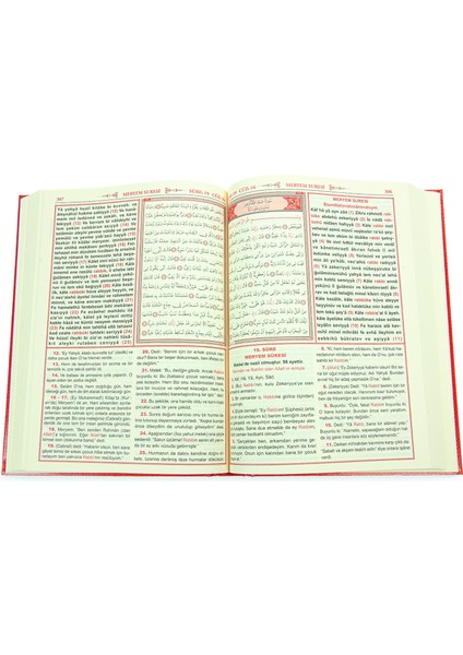 Üçlü Mealli Arapça Türkçe Okunuşlu Kuranı Kerim Orta Boy indirimleri