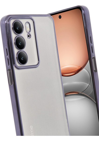 C75 4g Kılıf Lensli Silikon - Mor modelleri