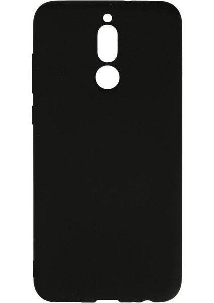 Mate 10 Kılıf Nano Içi Kadife Silikon - Siyah