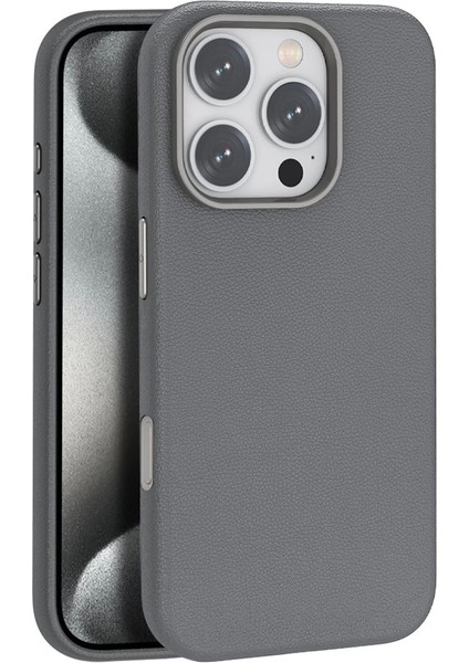 Joko Iphone 16 Wonder Deri Kapak - Titan Gri