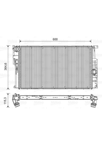 Mtxdpn Motor Su Radyatoru N47 B47 B48 N13 N20 N55 Bmw F30 F20 F32 F36 F22 F34 I3