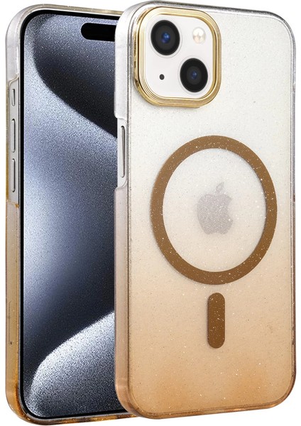 Iphone 15 Glossy Kapak - Çöl Titanyum