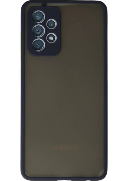 A72 Kılıf Montreal Silikon Kapak - Lacivert