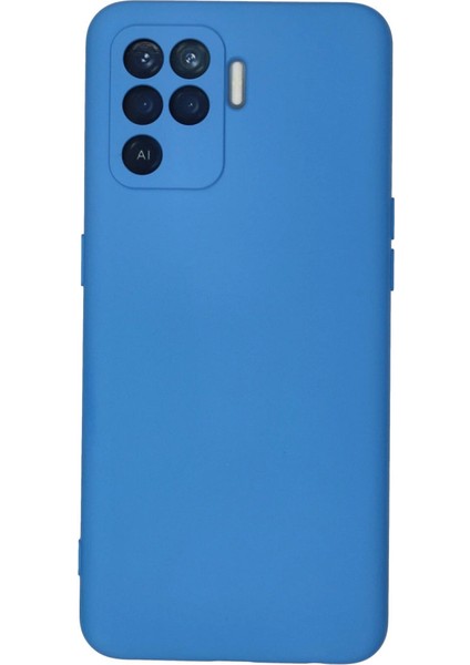 Reno 5 Kılıf Nano Içi Kadife Silikon -