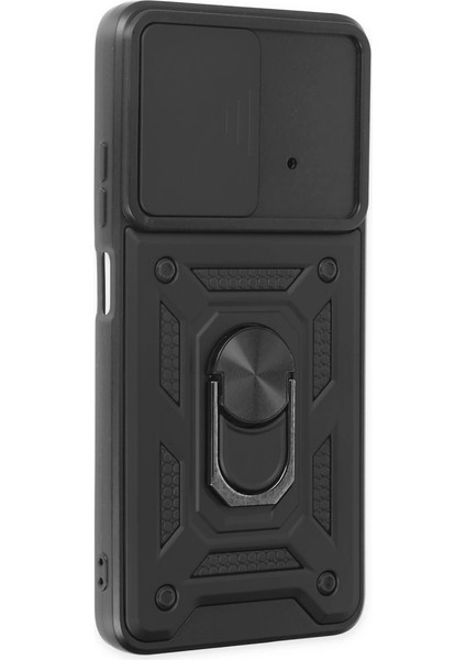 X4 5g Kılıf Pars Yüzüklü Silikon - Siyah fiyatları