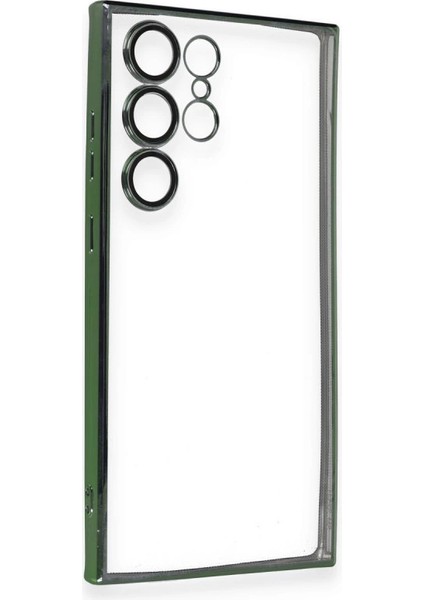 S23 Kılıf Lensli Silikon - Yeşil fiyatları