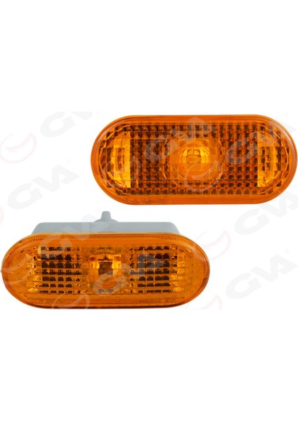 Mtxdpn Çamurluk Sinyali Buzlu Cam Sari Sağ-Sol Duysuz Passat 97 Polo 99 Golf 98 Bora 99