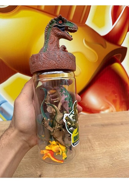 Tüpte 11 Parça Dinazor Hayvanlar Trex Dinazor Oyuncak Dinazor Hayvanlar Set Eğitici Oyuncak