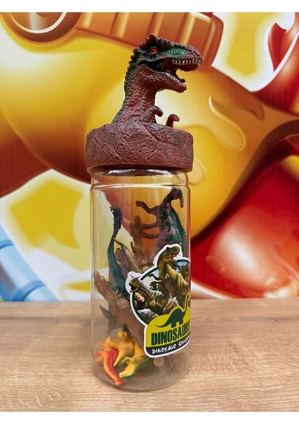 Tüpte 11 Parça Dinazor Hayvanlar Trex Dinazor Oyuncak Dinazor Hayvanlar Set Eğitici Oyuncak indirimleri