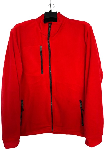 Üç Cepli Tüylenmeyen Anti-Pilling Tam Fermuarlı Unisex Polar modelleri