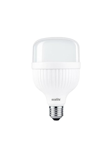 Ecolite 18W LED Ampul, 3000K Sarı Işık, 1600 Lümen, 104W Eşdeğer, E27 Duy, 220V, Dimmer Uyums