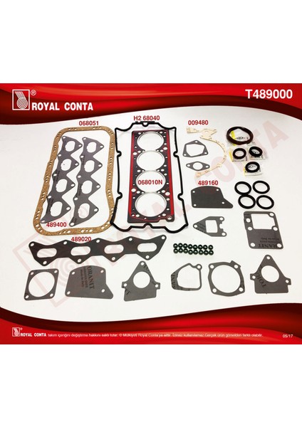 Mtxdpn Takim Conta Skc Li Subap Lastikli Tmpr 2000 16V