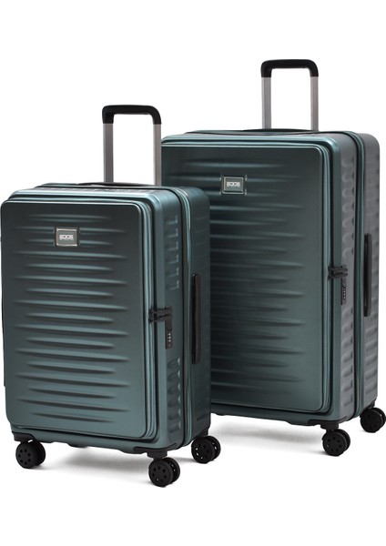 Ground Körüklü 2’li Valiz Seti Büyük ve Orta Boy – Ultra Dayanıklı, Geniş Hacimli, Tsa Kilitli
