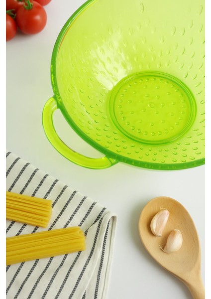Akrilik Yeşil Makarna Süzgeçi & Sebze Meyve Süzgeçi fırsatları