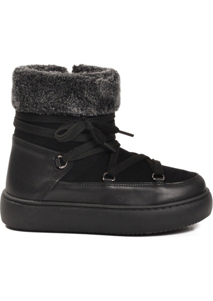 Siyah Içi Polarlı Kaymaz Kız Çocuk Bot Selis F fiyatları