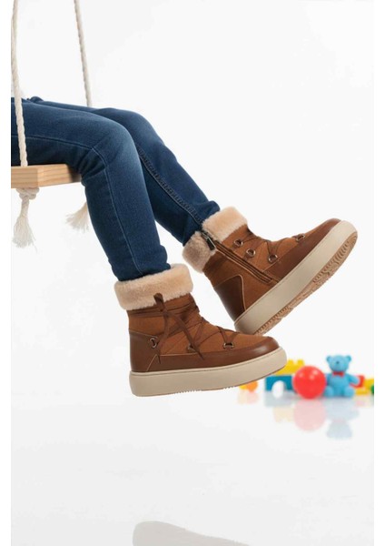 Taba Içi Polarlı Kaymaz Kız Çocuk Bot Selis F