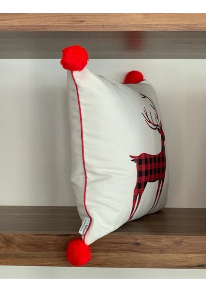 H1015 Çift Tarafı Dijital Baskılı Kenarları Biyeli-Ponponlu fiyatları