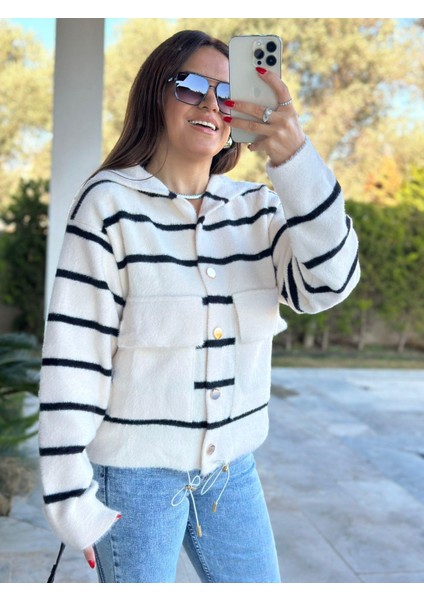 Beyaz Siyah Hırka fiyatları