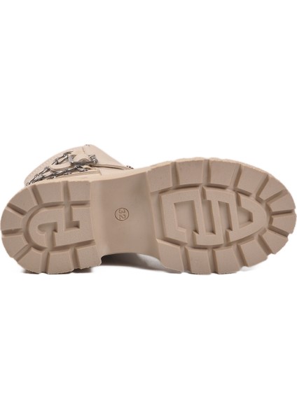 Bej Içi Polarlı Kaymaz Kız Çocuk Bot Dante F indirimleri