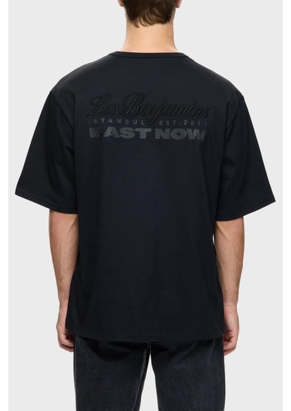 Sırtta Logo Detaylı Pamuklu Regular Fit Bisiklet Yaka T Shirt Erkek T Shirt LB25FWCLAMUTS fiyatları