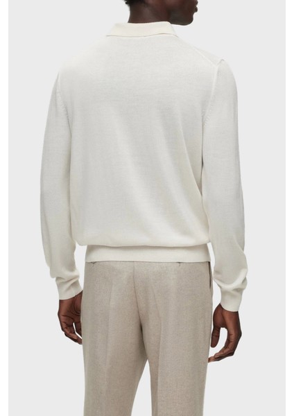 Yünlü Regular Fit Düğmeli Polo Yaka Kazak Erkek Polo Yaka Kazak 50476357 131 fırsatları